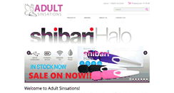 Desktop Screenshot of adultsinsations.com.au